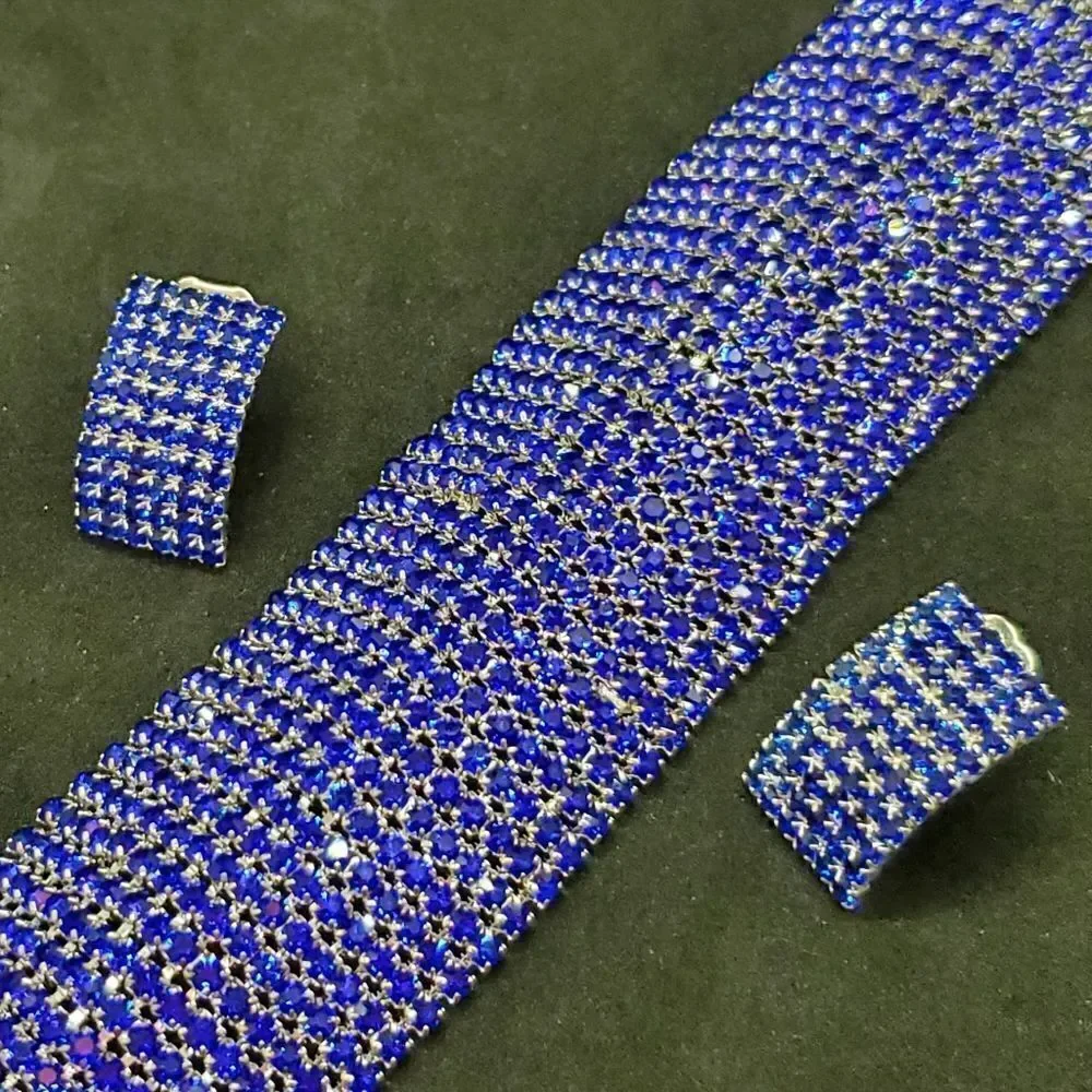 Bracelet and Earrings‎